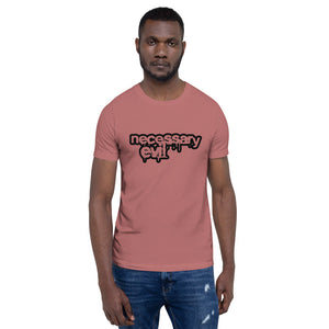 Necessary EvilShort-Sleeve Unisex T-Shirt