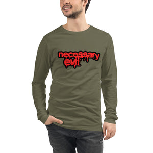 Necessary Evil volume 1 long sleeve Unisex Long Sleeve Tee