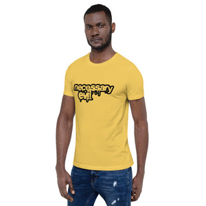 Necessary EvilShort-Sleeve Unisex T-Shirt