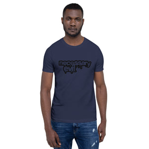 Necessary EvilShort-Sleeve Unisex T-Shirt