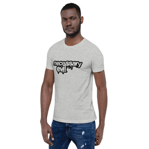 Necessary EvilShort-Sleeve Unisex T-Shirt