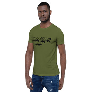 Necessary EvilShort-Sleeve Unisex T-Shirt