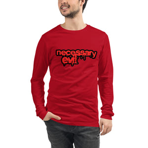 Necessary Evil volume 1 long sleeve Unisex Long Sleeve Tee